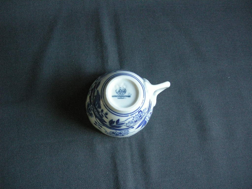 Hütschenreuther Blau Zwiebelmuster espressokopje