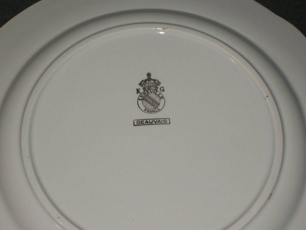 Luneville Beauvais dinerbord