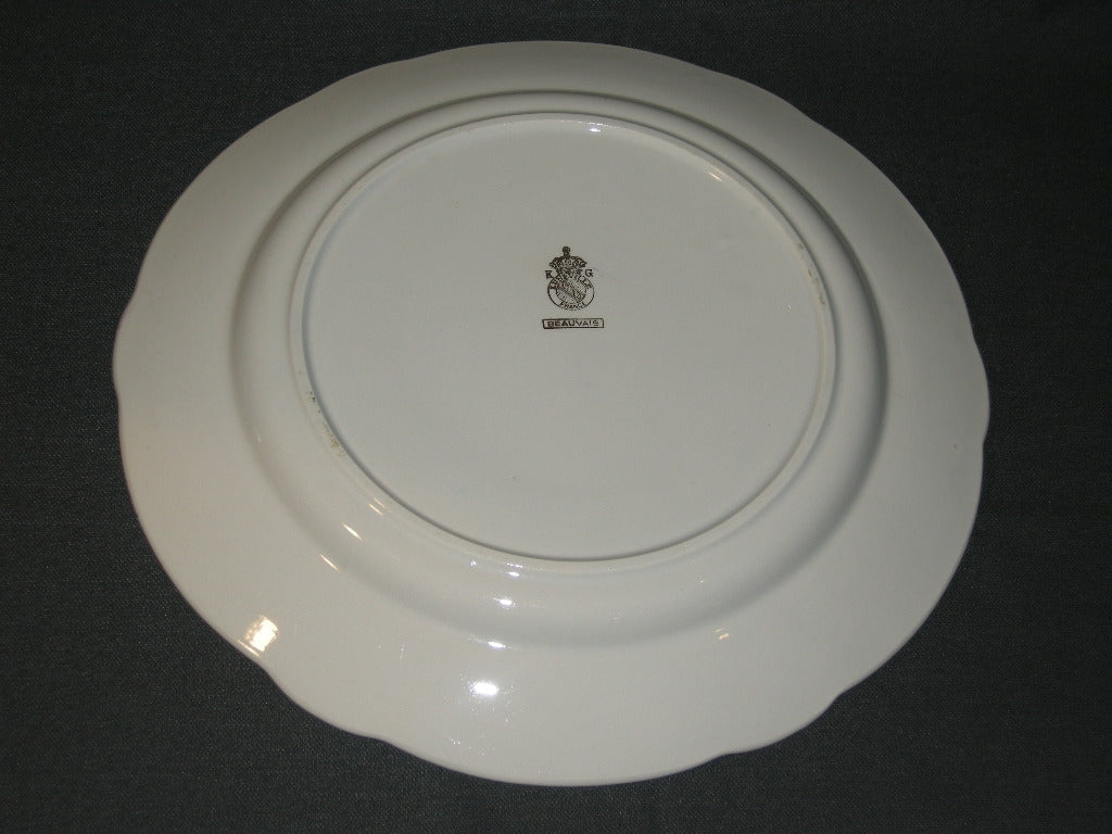 Luneville Beauvais ronde platte schaal