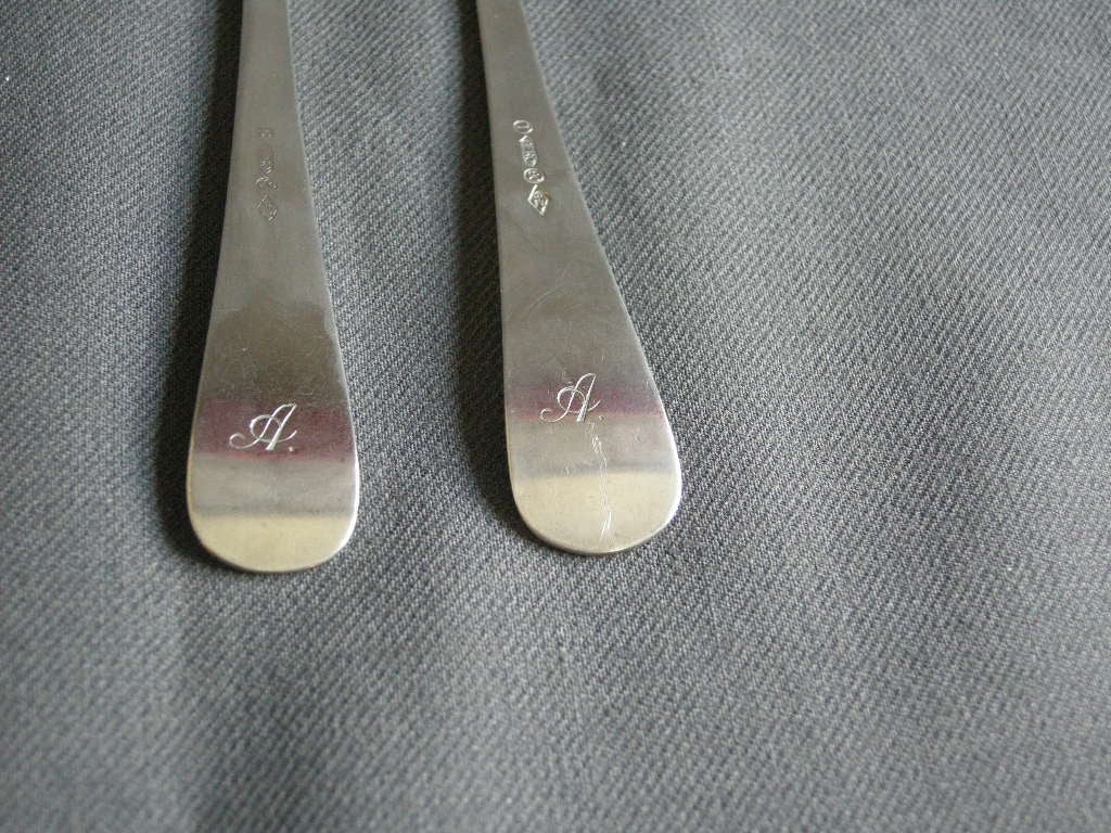 Gero verzilverd model 10 Hollands Glad vork 17,2 cm.