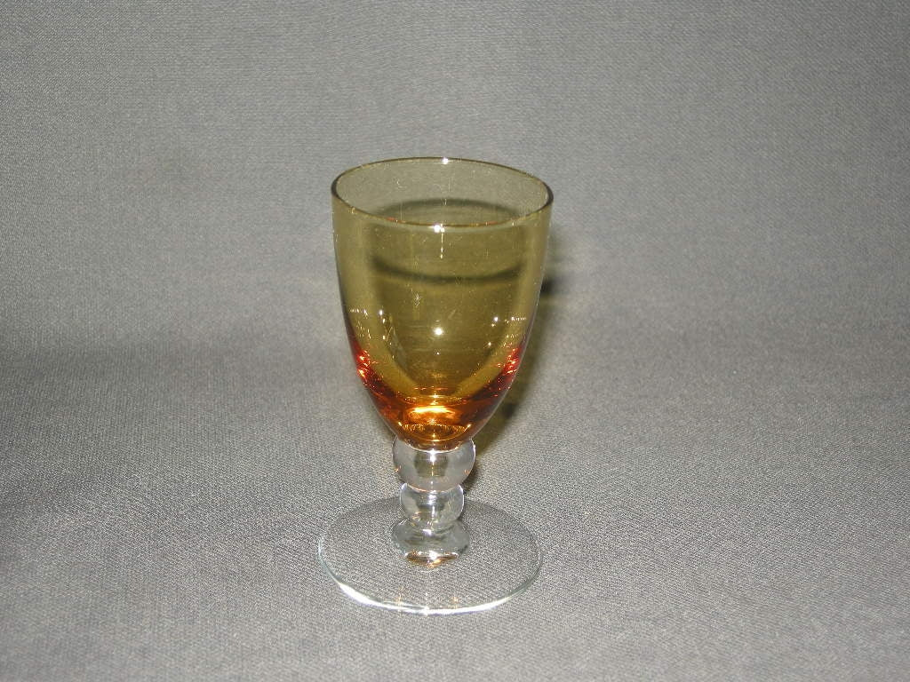 Kristalunie Maastricht carnavalsglas K5 cognac