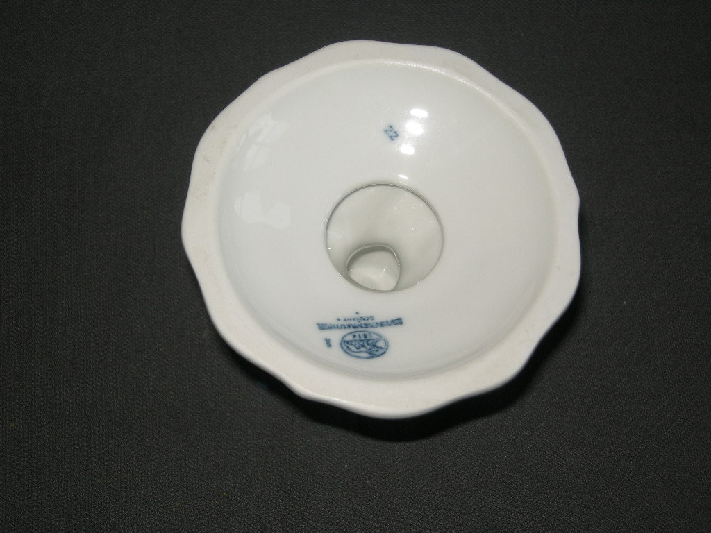 Hütschenreuther Blau Zwiebelmuster kandelaar 2