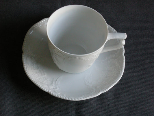 Rosenthal Sanssouci WeiS koffiekop & schotel groot