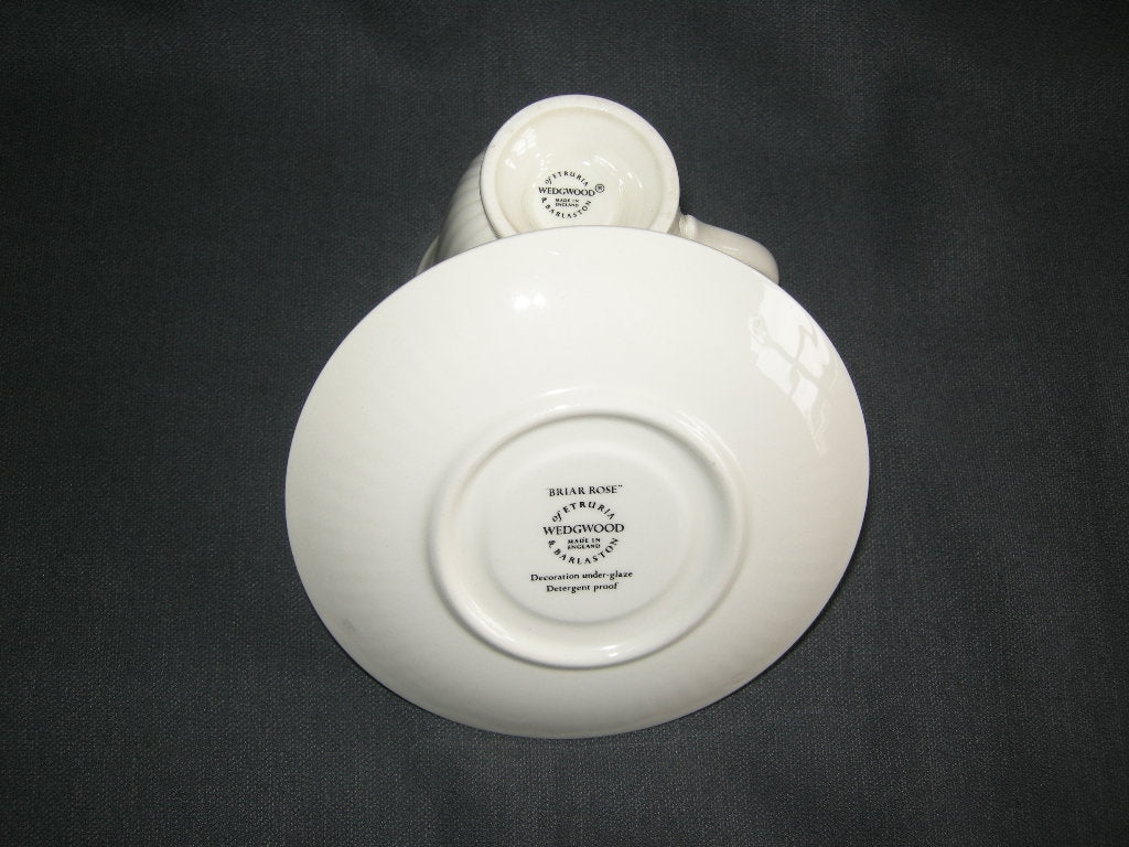 Wedgwood Briar Rose koffiekop en schotel