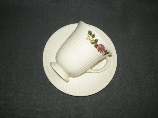 Wedgwood Briar Rose koffiekop en schotel