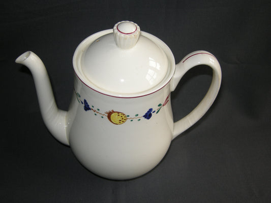 Petrus Regout Boerenbont ui koffiepot