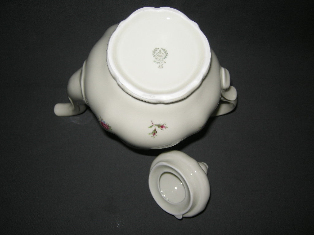 Bavaria roomwit - bloemdecor koffiepot