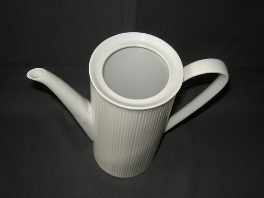 Royal Porcelain Cannelee wit koffiepot ZONDER deksel