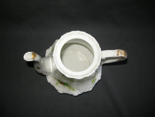 Limoges Kerst koffiepot zonder deksel