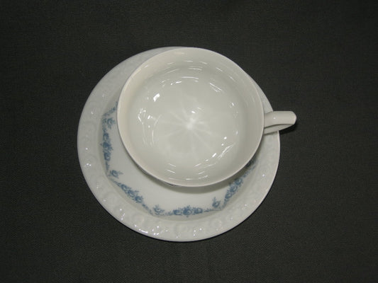 Rosenthal Maria Rosenkante Blau kop & schotel