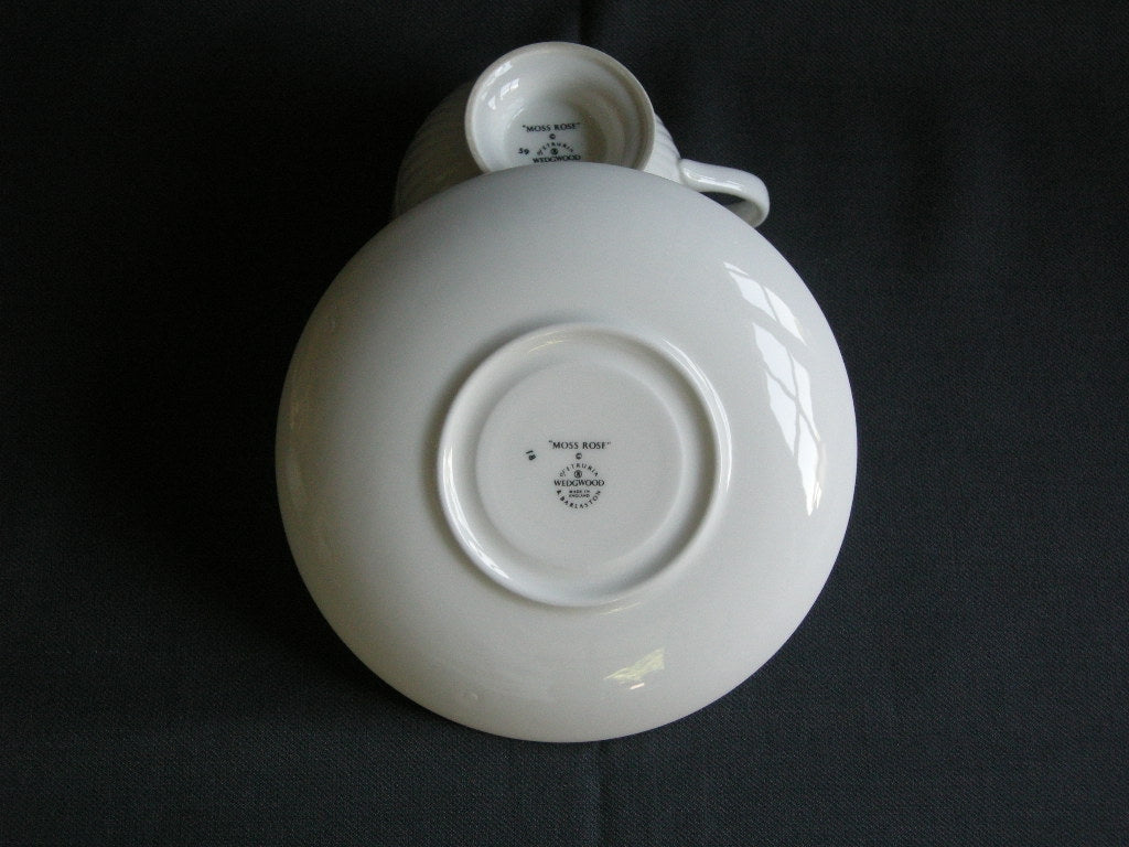 Wedgwood Moss Rose kop & schotel O8 cm.