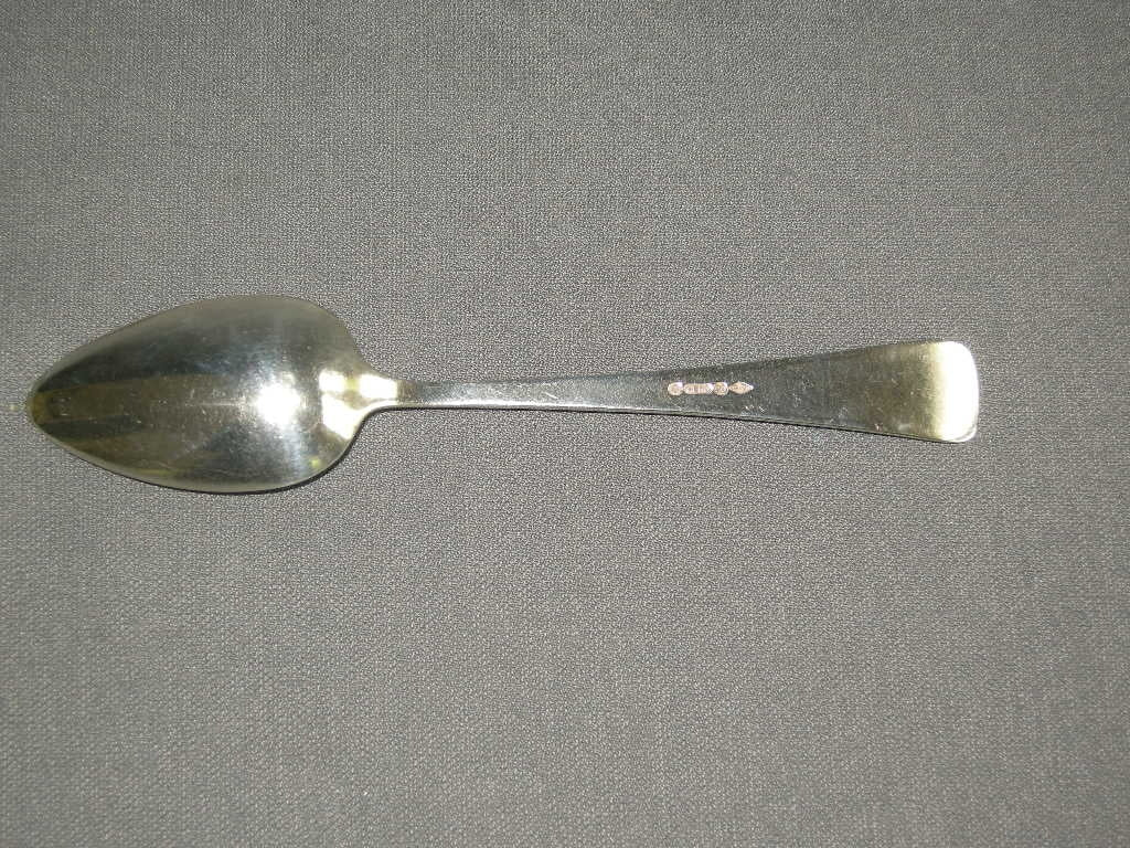 Gero verzilverd model 20 Haags Lofje lepel 18,5 cm.