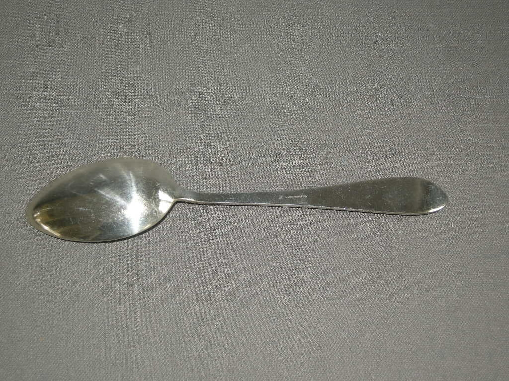 Nieuwpoort verzilverd puntfilet lepel 20,5 cm.