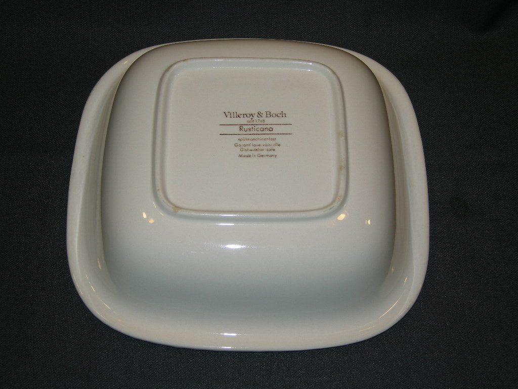 Villeroy & Boch Rusticana rood nestschaal 20,5 x 20,5 x 5,5 cm.