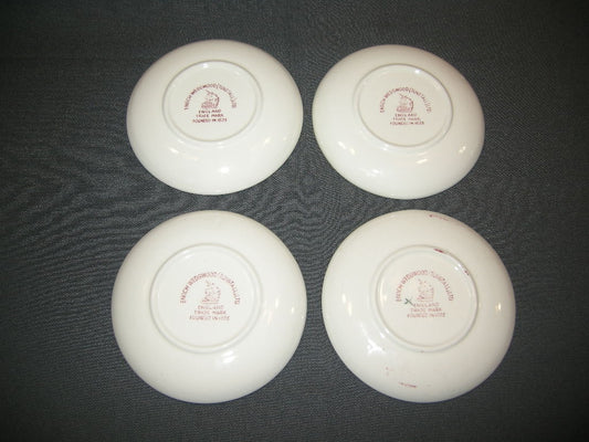 Wedgwood beroepen onderzetters rood