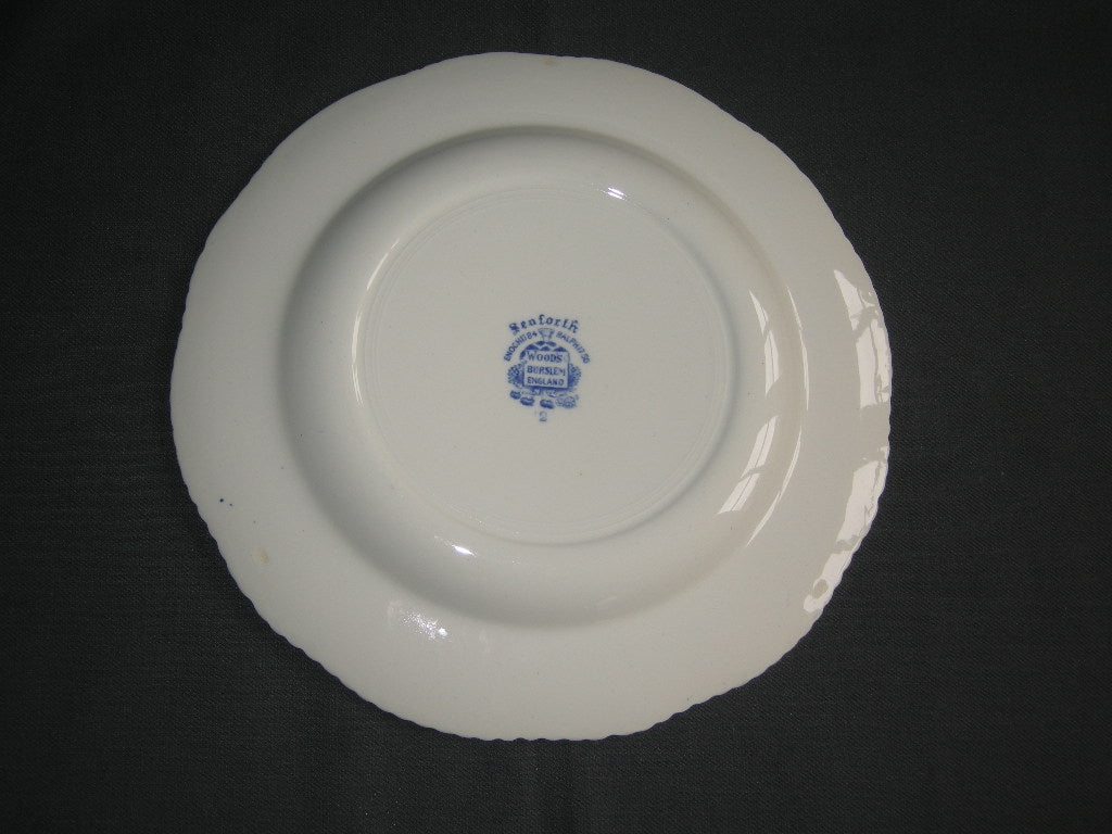 Woods Seaforth blauw ontbijtbord