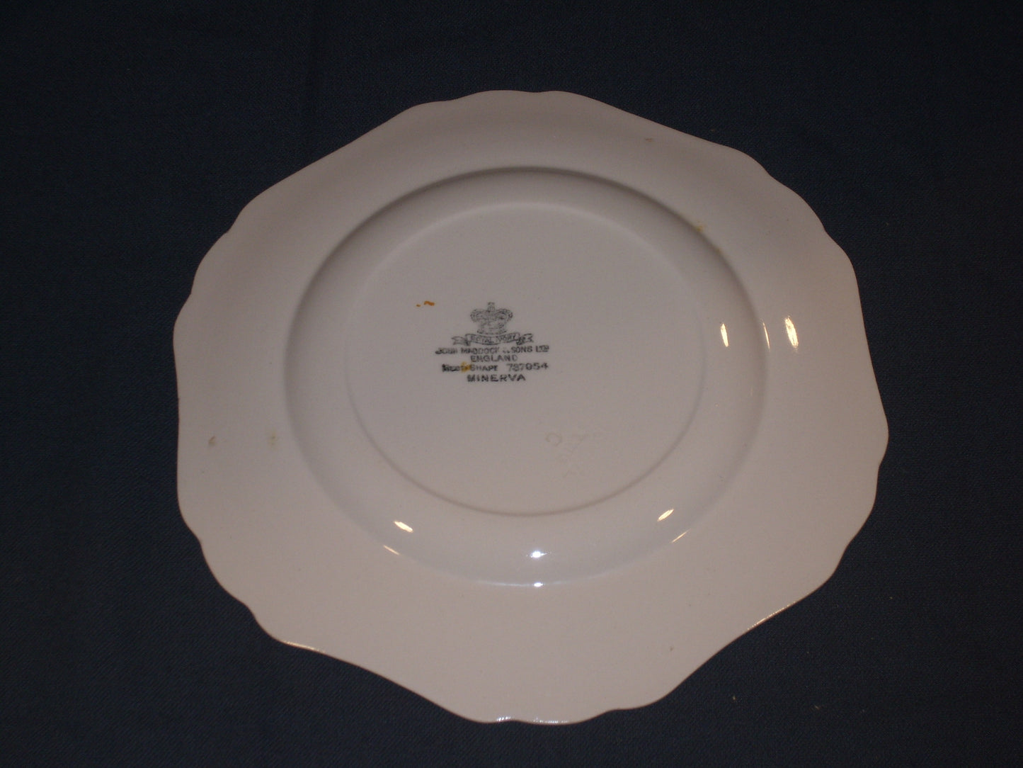 John Maddock & Sons Minerva ontbijtborden