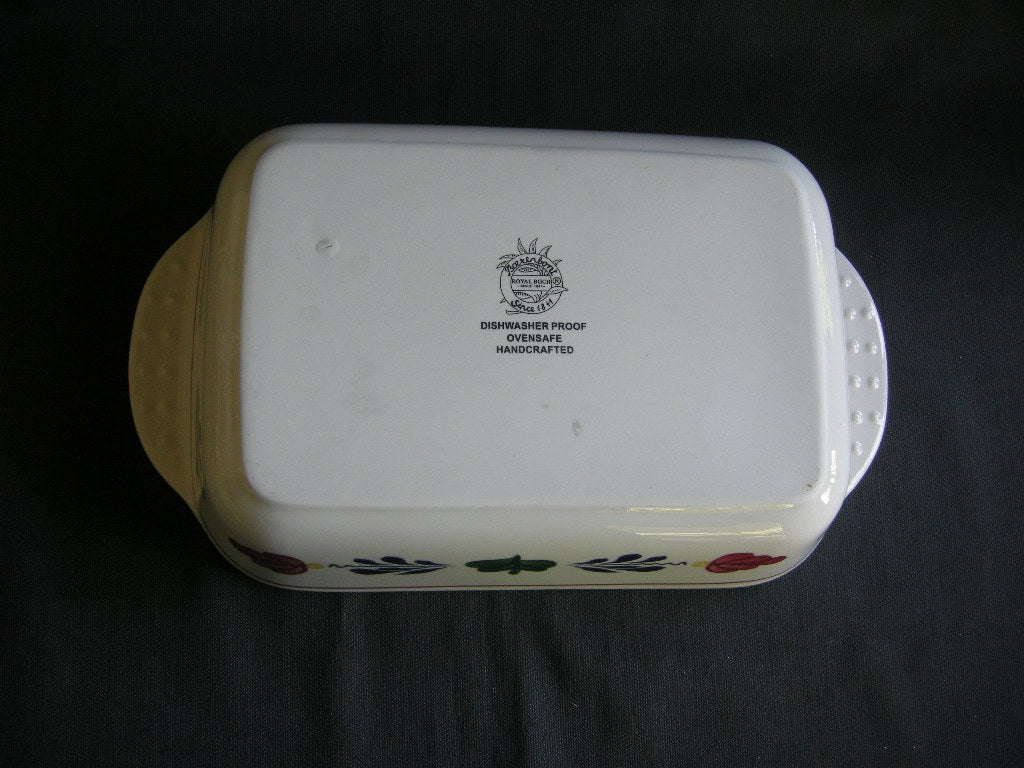 Boch Boerenbont ovenschaal 29,5 x 18 cm.