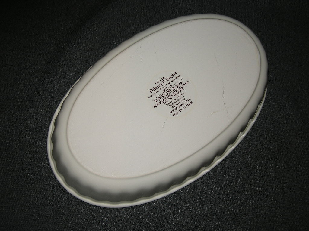 Villeroy & Boch Botanica Vilbofour ovenschaal ovaal 29,5 x 18,5 x 5,5 cm.