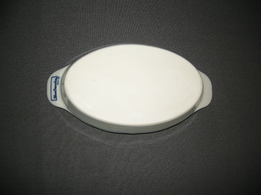 Blue Danube ovenschaaltje ovaal 20,5 x 10,5 cm.