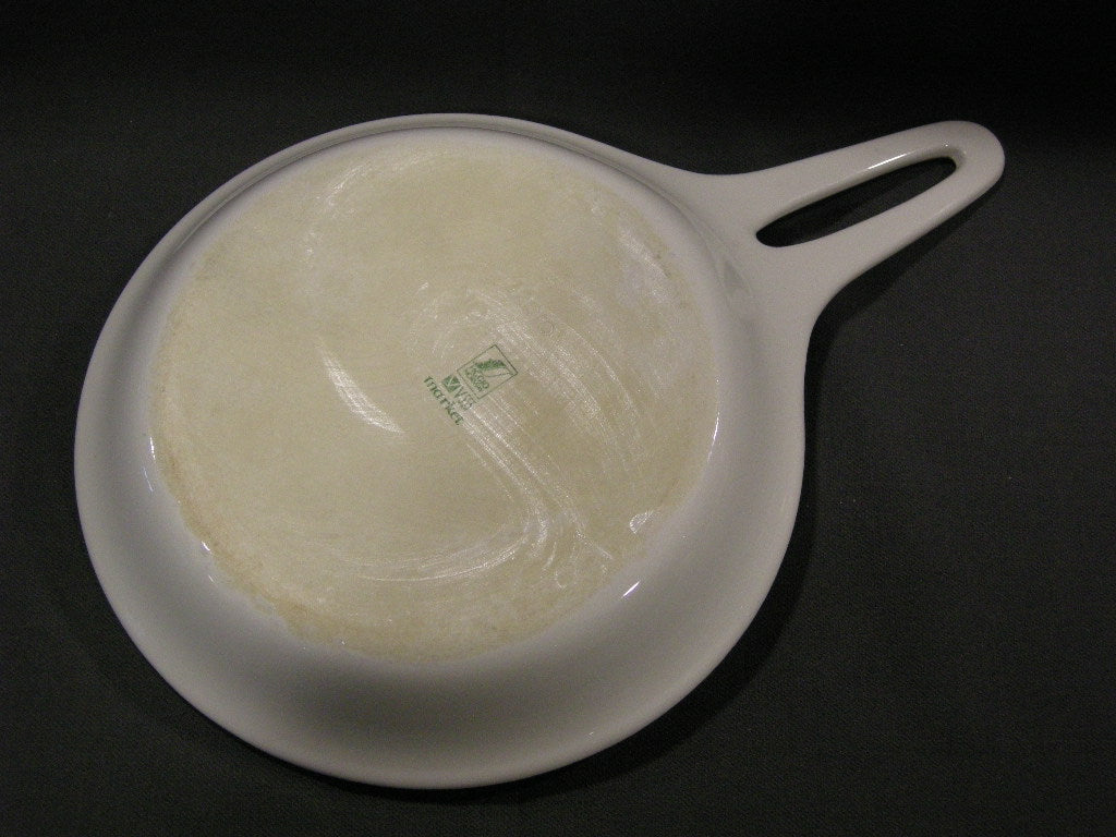 Figgjo Flint Market plat schaaltje met handvat O20,5 cm. met lichte cracquele