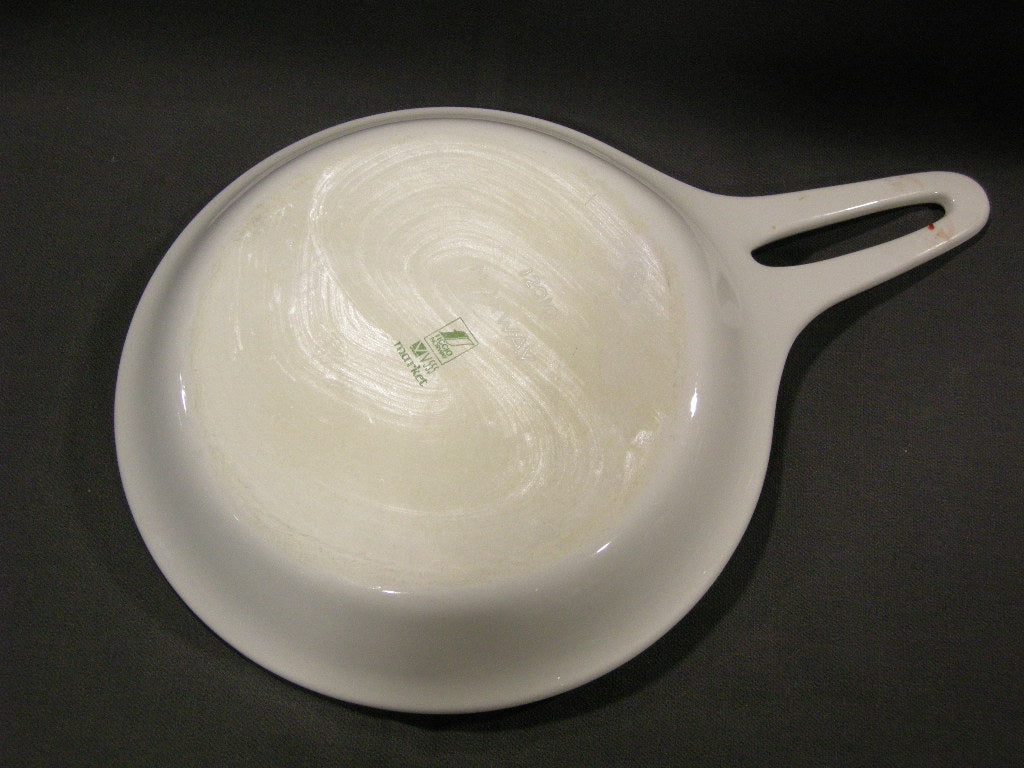 Figgjo Flint Market plat schaaltje met handvat O20,5 cm. met lichte gebruikerssporen