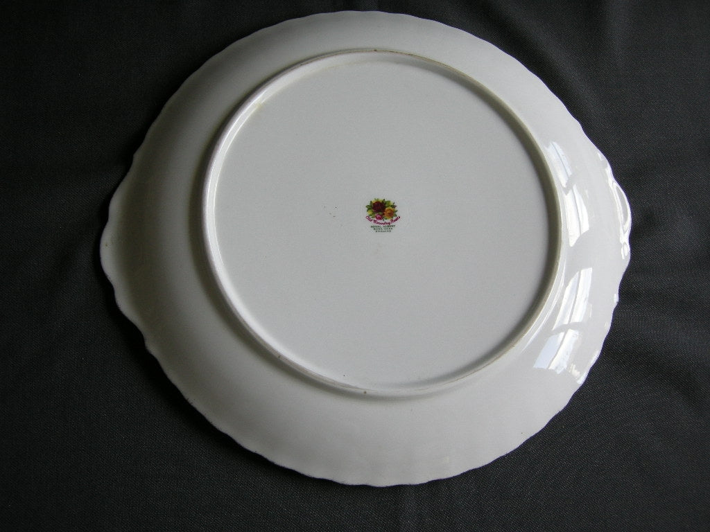 Royal Albert Old Country Roses presenteerschaal 31 x 28,5 cm.