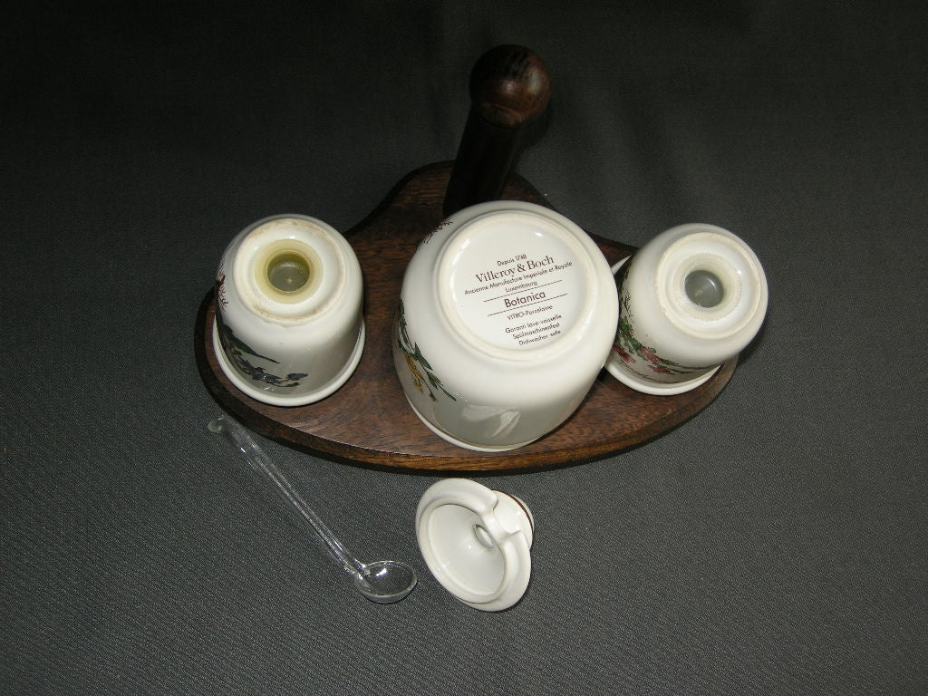 Villeroy & Boch Botanica peper - zout - mosterd set