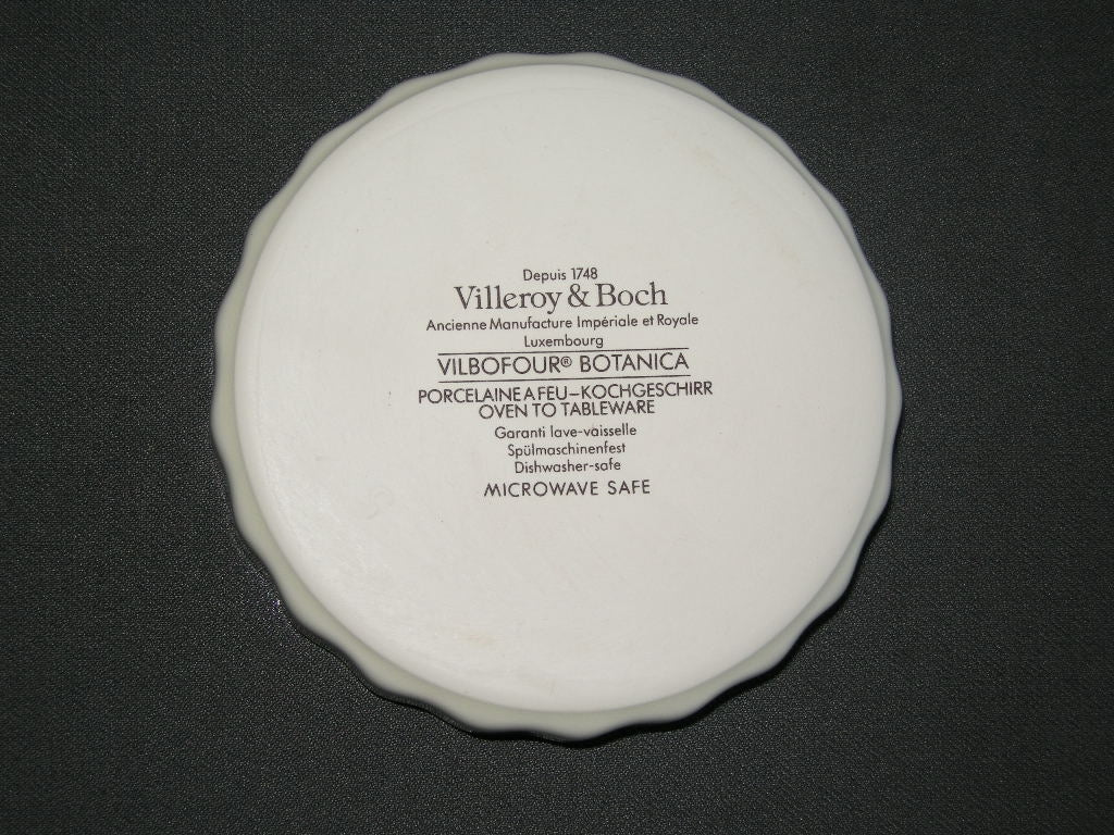 Villeroy & Boch Botanica Vilbofour quicheschaaltje O11,5 cm., hoogte 2,5 cm. Adonis vernalis