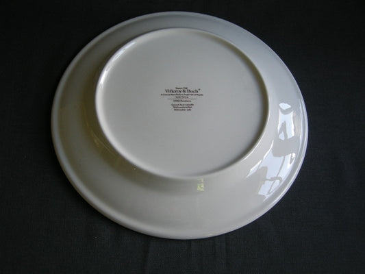 Villeroy & Boch Cortina 2700 wit met rood randje bord O24,5 cm.