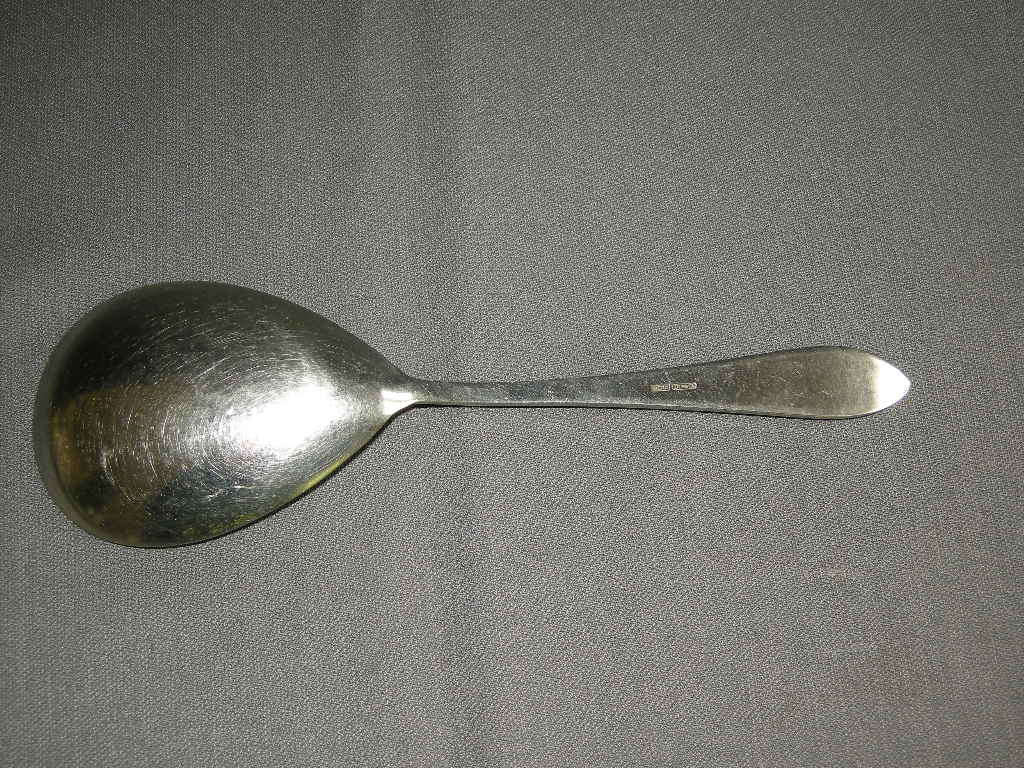Gero Zilmeta model 718 puntfilet rijstlepel 23,4 cm.