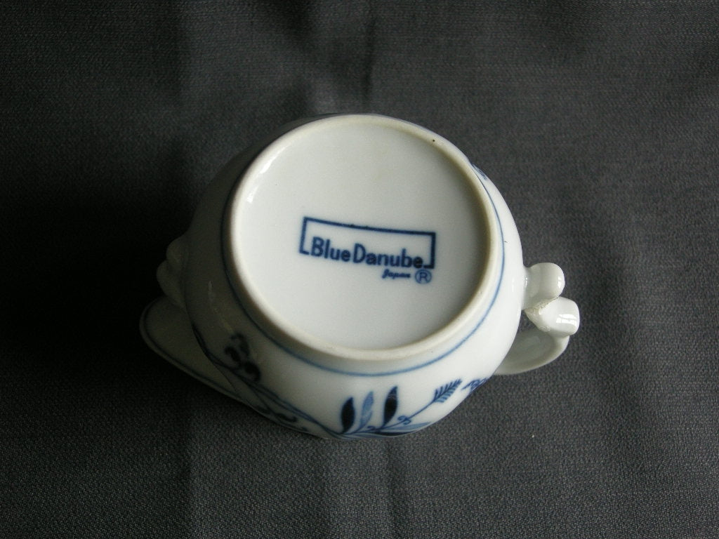 Blue Danube roomkannetje met beschadiging