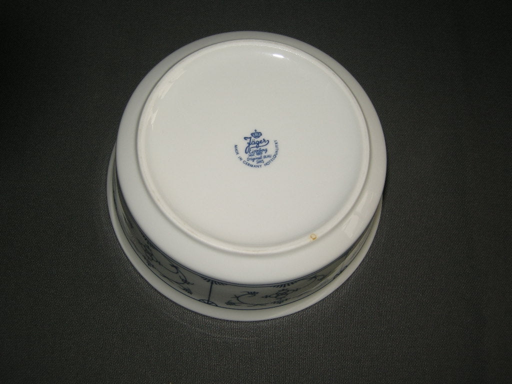 Jäger Blau Saks schaal O16 cm. hotelkwaliteit
