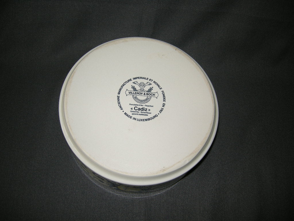 Villeroy & Boch Cadiz schaal O20,5 cm., hoogte 8 cm.