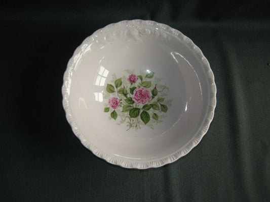 Hütschenreuther Porcelaine Rose decor kleine rozen saladeschaal O23 cm.