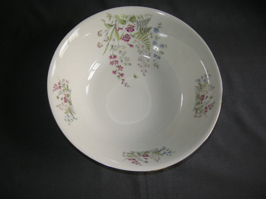 Winterling roomwit - veldbloemetjes saladeschaal