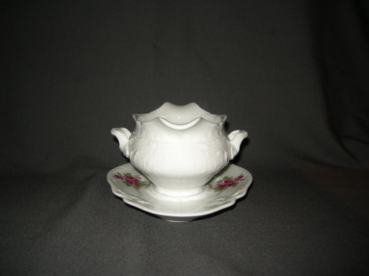 Rosenthal Sanssouci spierwit rose pioenroos sauskom