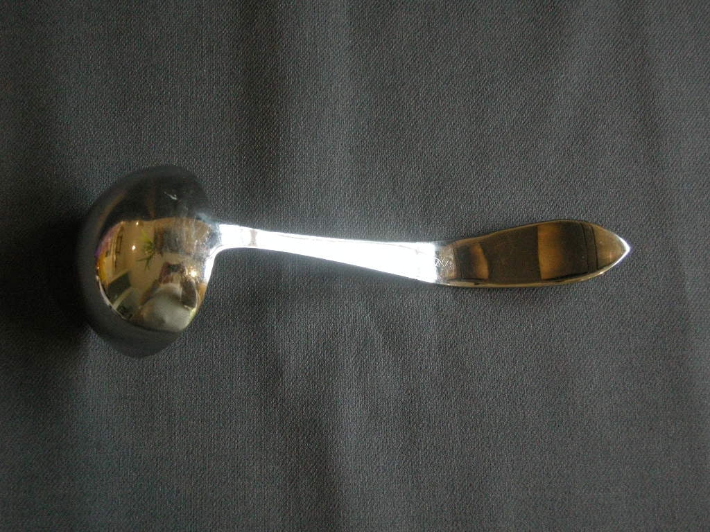 Sola GZ model 430 puntfilet sauslepel gebogen steel