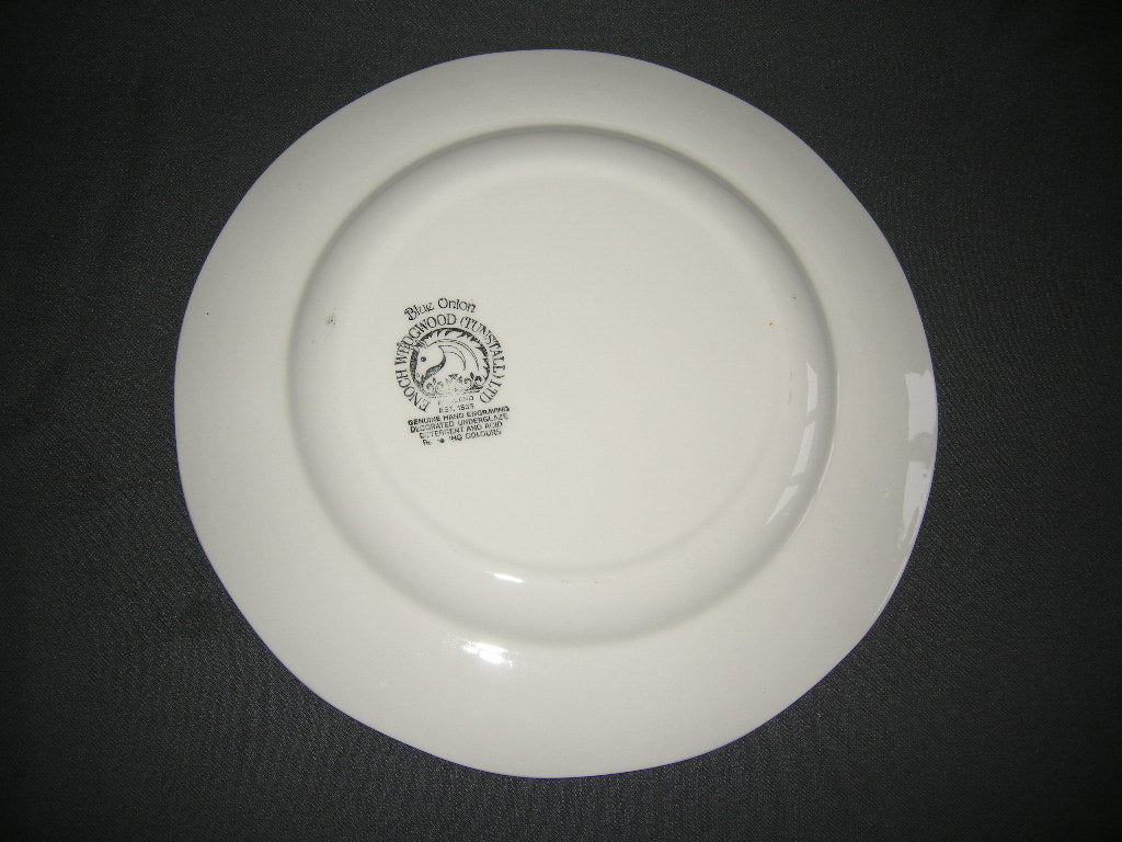 Wedgwood Blue Onion schaal O28 cm.