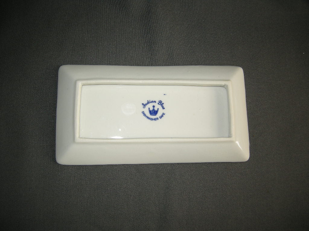 Indian Blue schaaltje 18,5 x 9,5 cm.