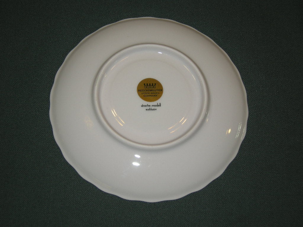 Hutschenreuther Porcelaine Rose Drache schotel soepkop