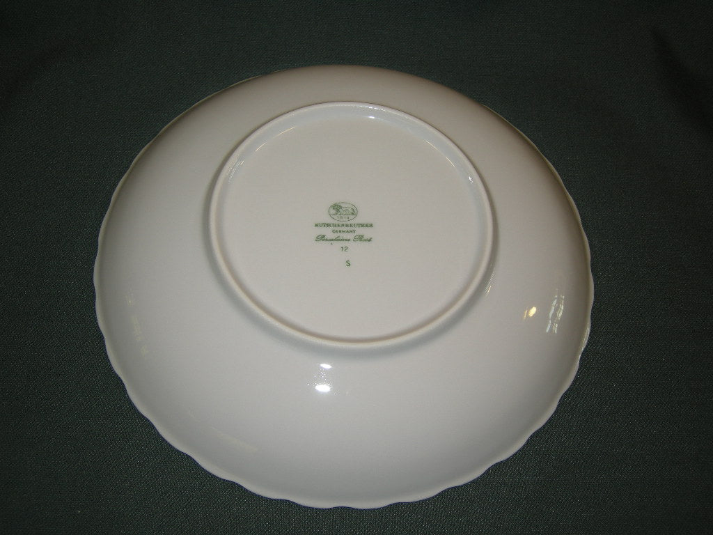 Hutschenreuther Porcelaine Rose Drache met roosdecor soepbord