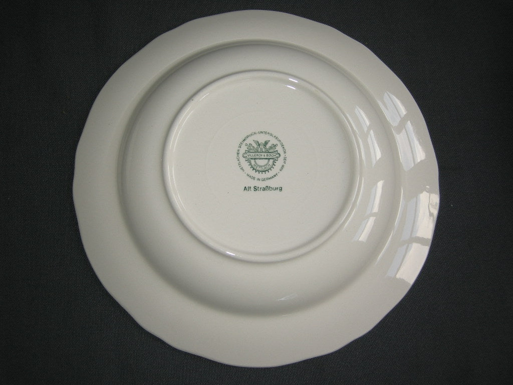 Villeroy & Boch Alt Strassburg nieuw stempel soepbord tulp