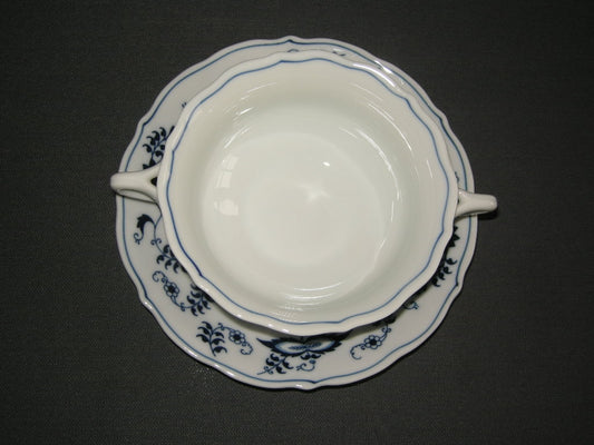 Blue Danube soepkop & schotel