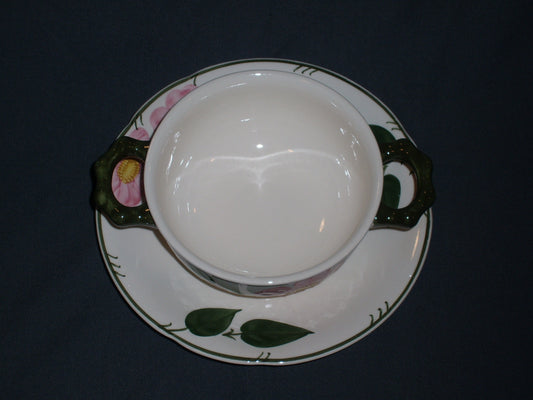 Villeroy & Boch Wild Rose soepkop & schotel