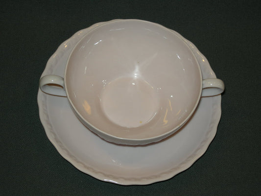 Hutschenreuther Porcelaine Rose Drache soepkop & schotel