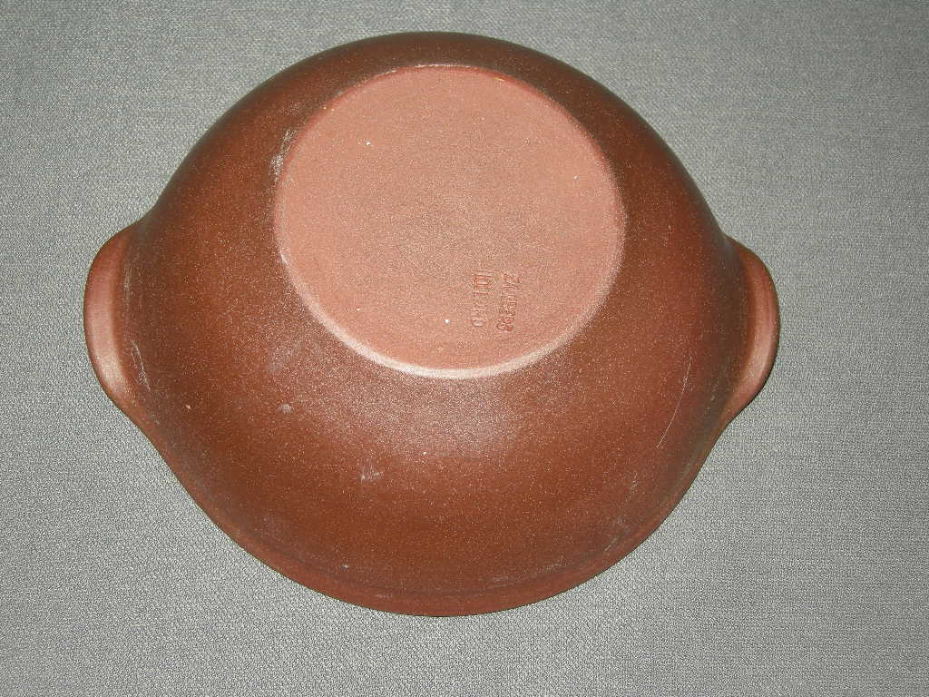 Zaalberg middelbruin / creme schaaltje