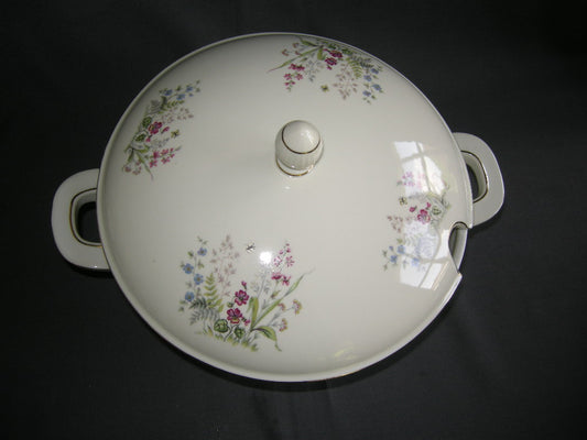 Winterling roomwit - veldbloemetjes soepterrine