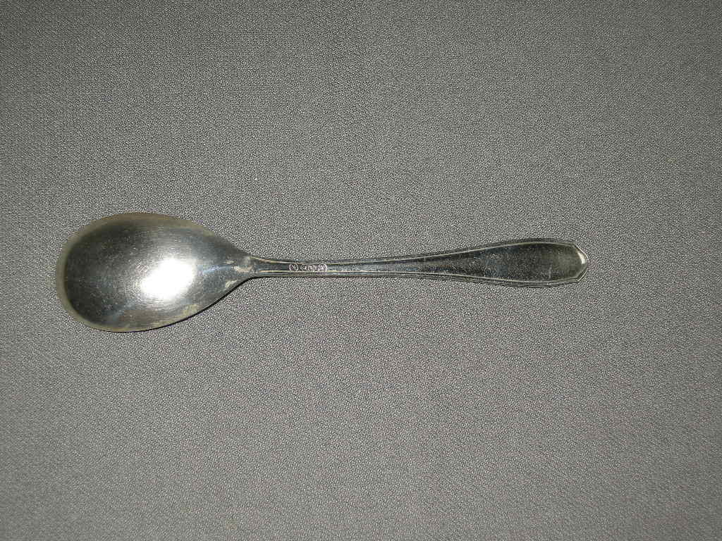 Gero verzilverd model 456 dessertlepel 15 cm.
