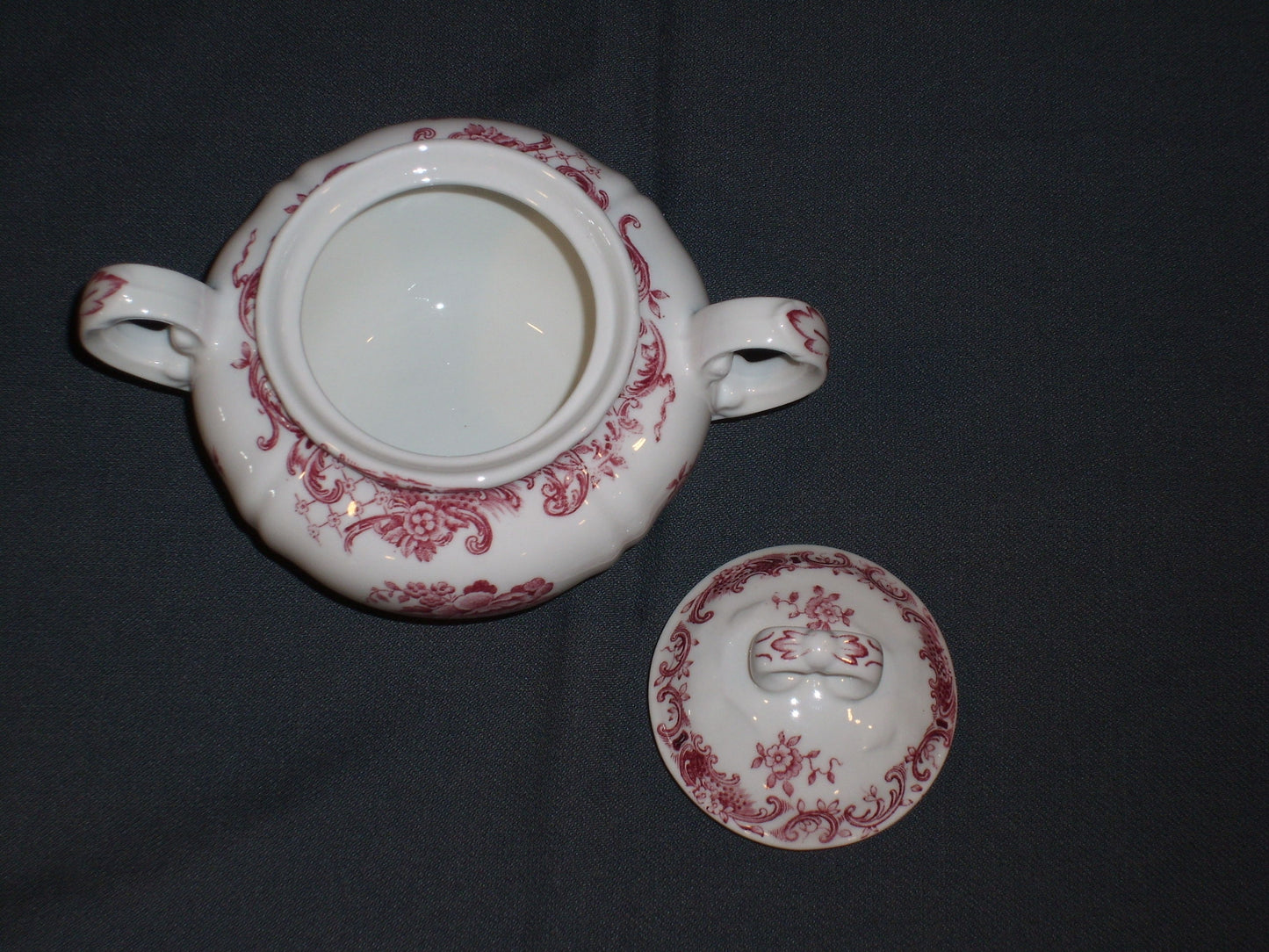 Villeroy & Boch Valeria rood suikerpot